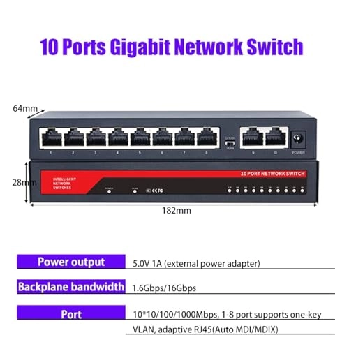 Ethernet Switch - 10-ports