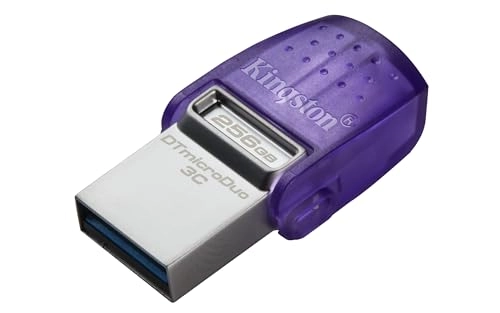 DataTraveler microDuo 3C - USB 3.2 Gen 1 USB TypeA USB TypeC 256GB