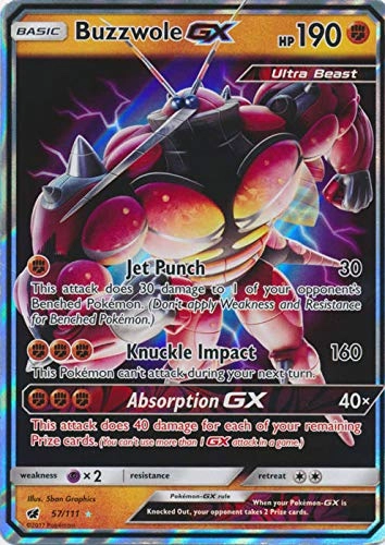 Pokémon Buzzwole-GX 57/111