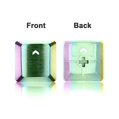 FPS & MOBA Gaming Keycaps - Stainless Steel Diamond Blue