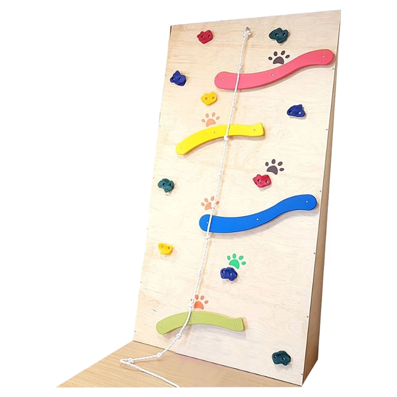 Climbing Wall - 1 Panel Natural Wood