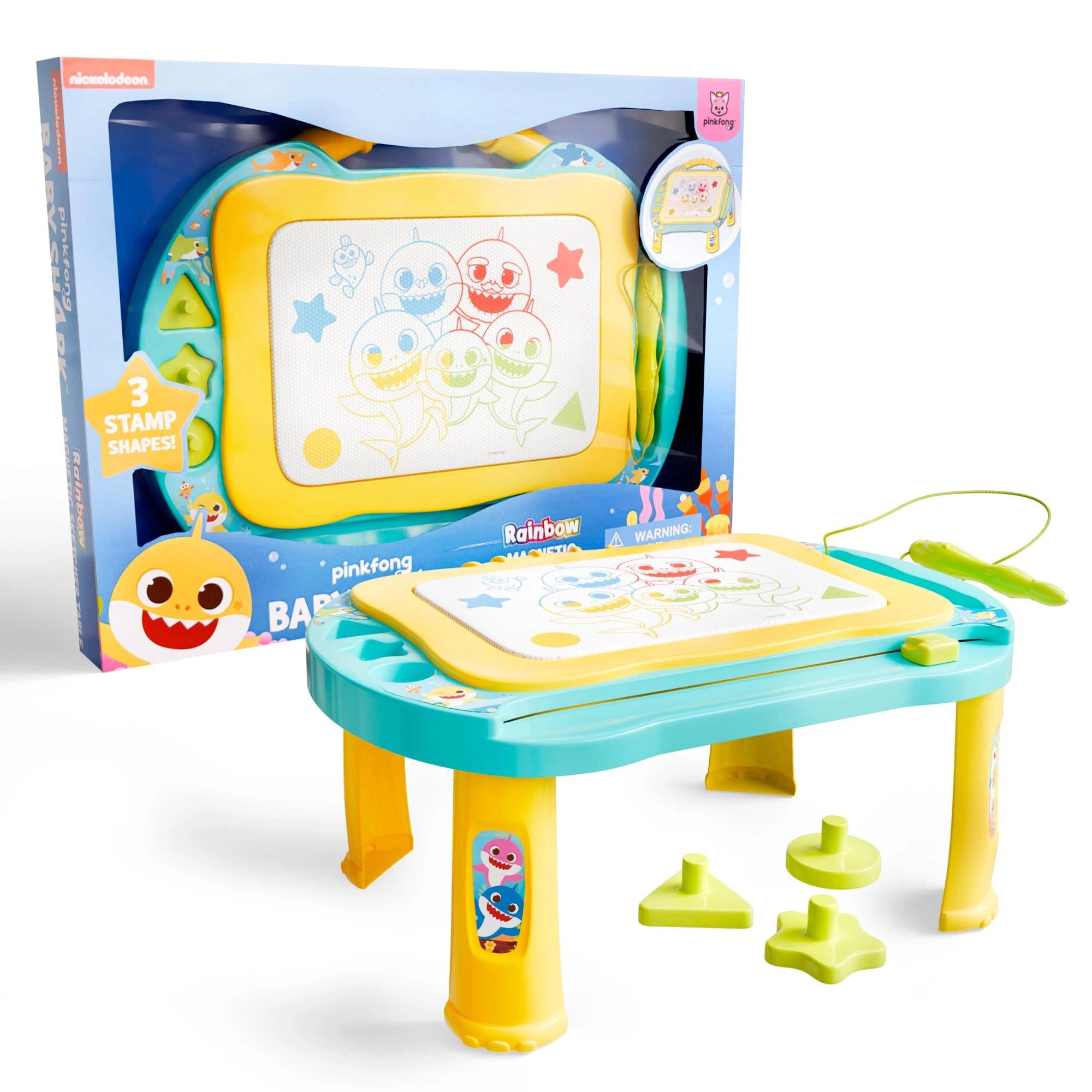 Lollipop Baby Shark Magnetic Drawing Board - 36 months - 8 years