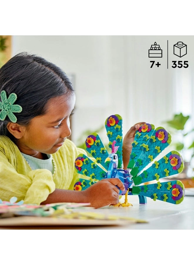 Creator 3in1 Exotic Peacock - Dragonfly Butterfly (31157)