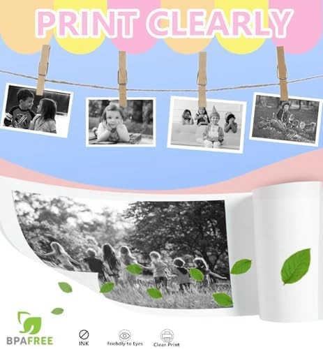 instant print camera paper - 6 pieces 2.2 Inches