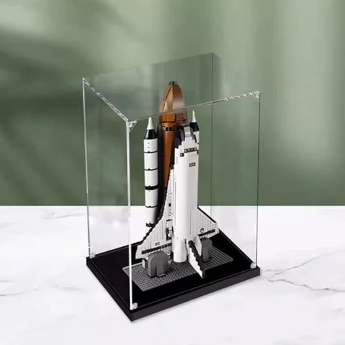 Display Case - Transparent Acrylic 30 x 30 x 55 cm Dustproof Waterproof 2mm