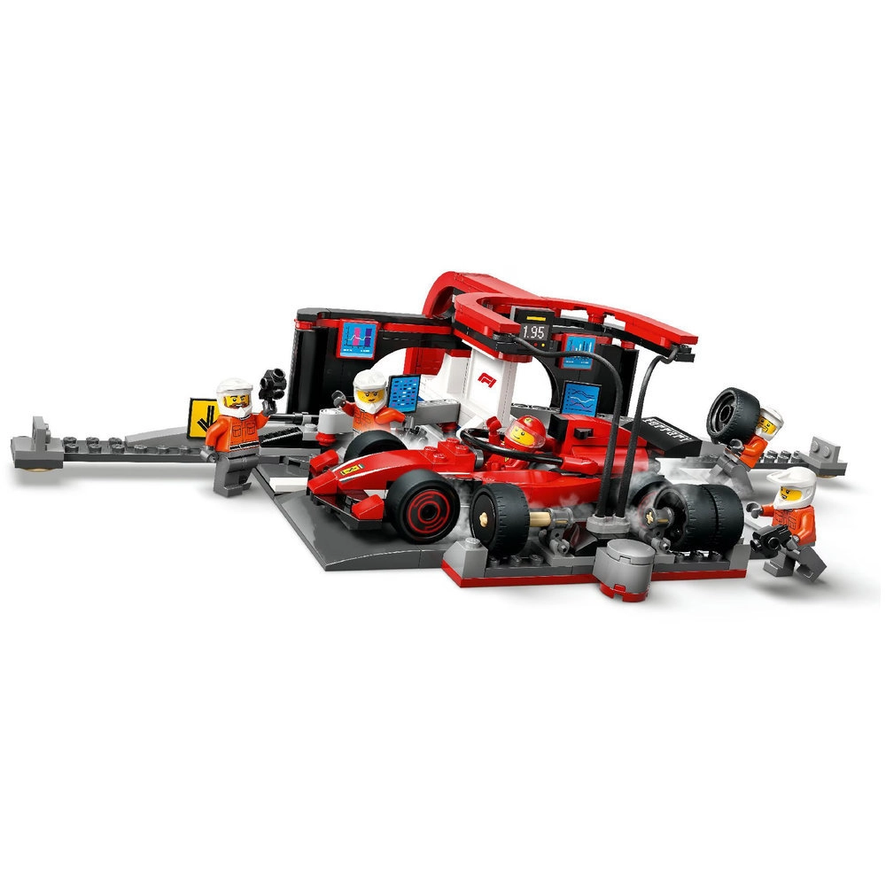 City F1 Pit Stop & Pit Crew (60443)