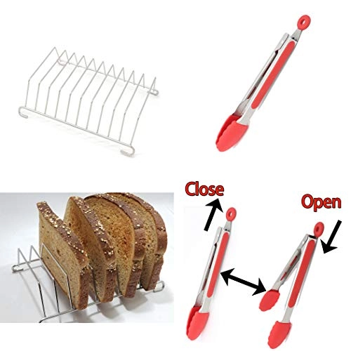 Air Fryer Accessories Set - High Grade Stainless Steel Ceramic Coating Aluminum High Temperature Silicone 8 piece(s)