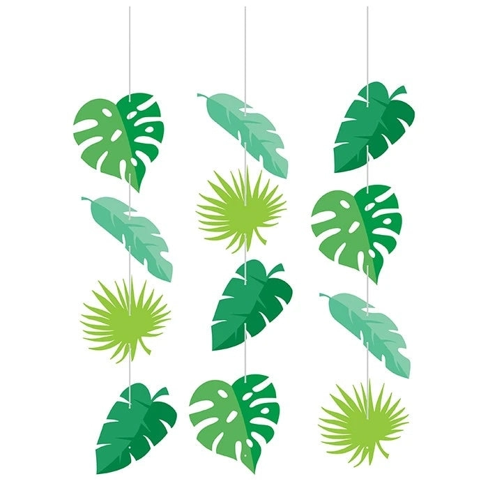 Party Zone Juvenile Birthday Hanging Cutouts - 3-Pieces Birthday
