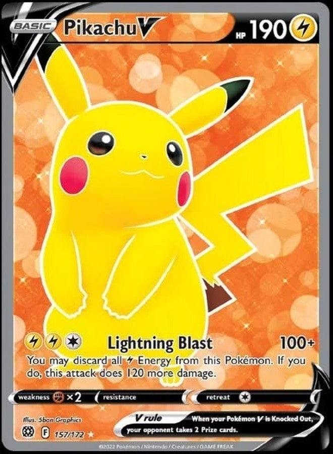 Pokémon Pikachu 157/172 - Brilliant Stars