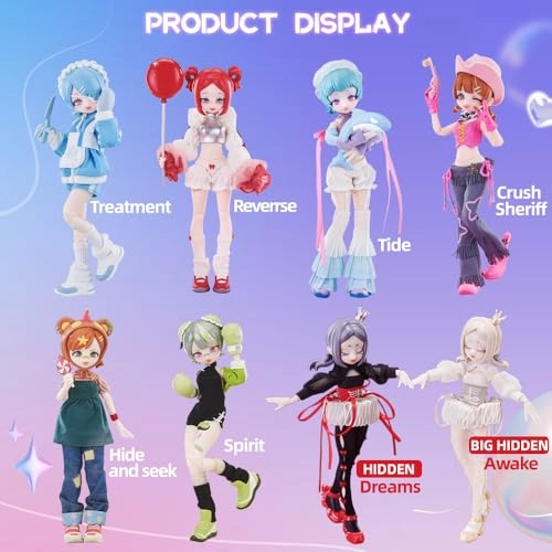 Eve Lynna BJD Dolls - 18CM Dream Paradise Series Blind Box