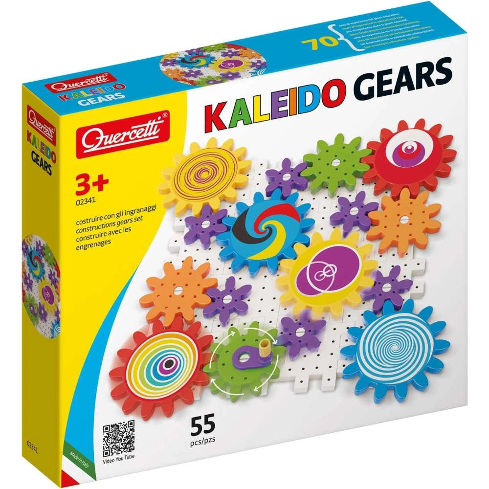 Quercetti Kaleido Gears Mosaic Kaleido Gears Mosaic - 55-piece