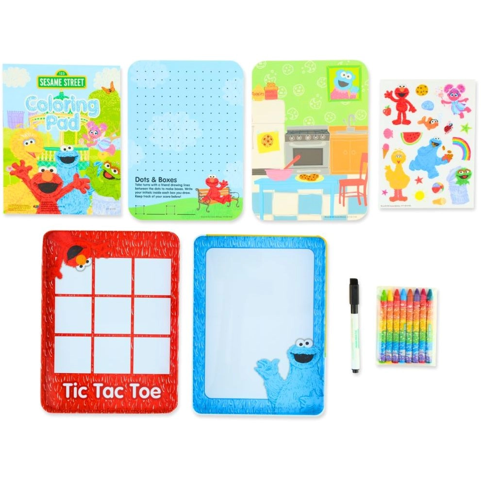 Sesame Street Activities To Go! Travel Tin - 3+