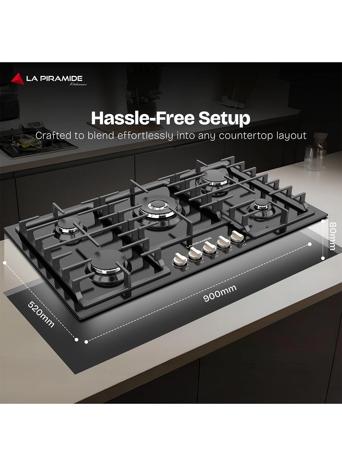 LP-95G1MWMKGB Gas hob