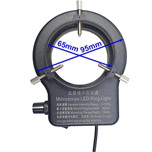 64 LED Ring Light - 65mm 95mm