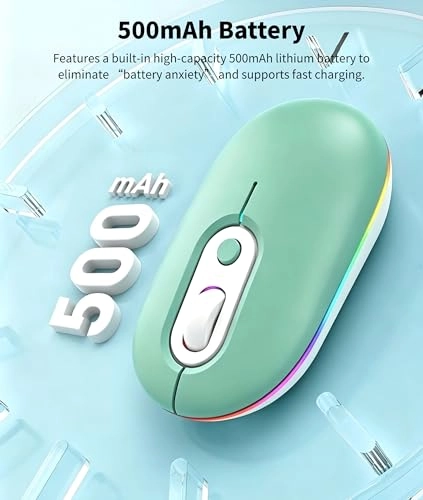 Wireless Mouse - Bluetooth USB Wireless