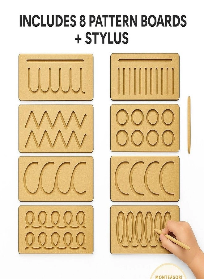 Wooden Tracing Board - 2+ 4 pieces