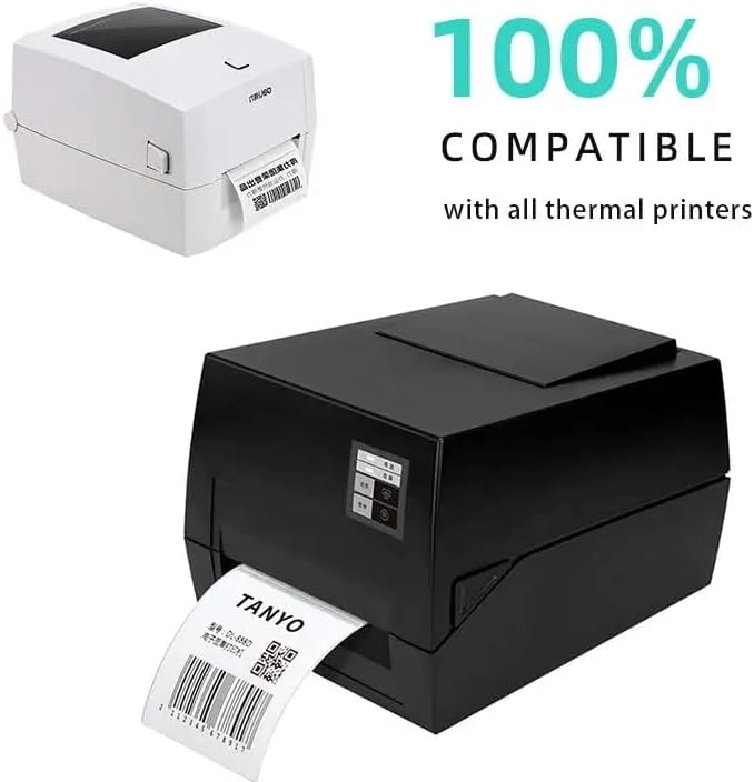Barcode Label Sticker - 1 Roll 1.5" × 1.0" (38 × 25 mm)