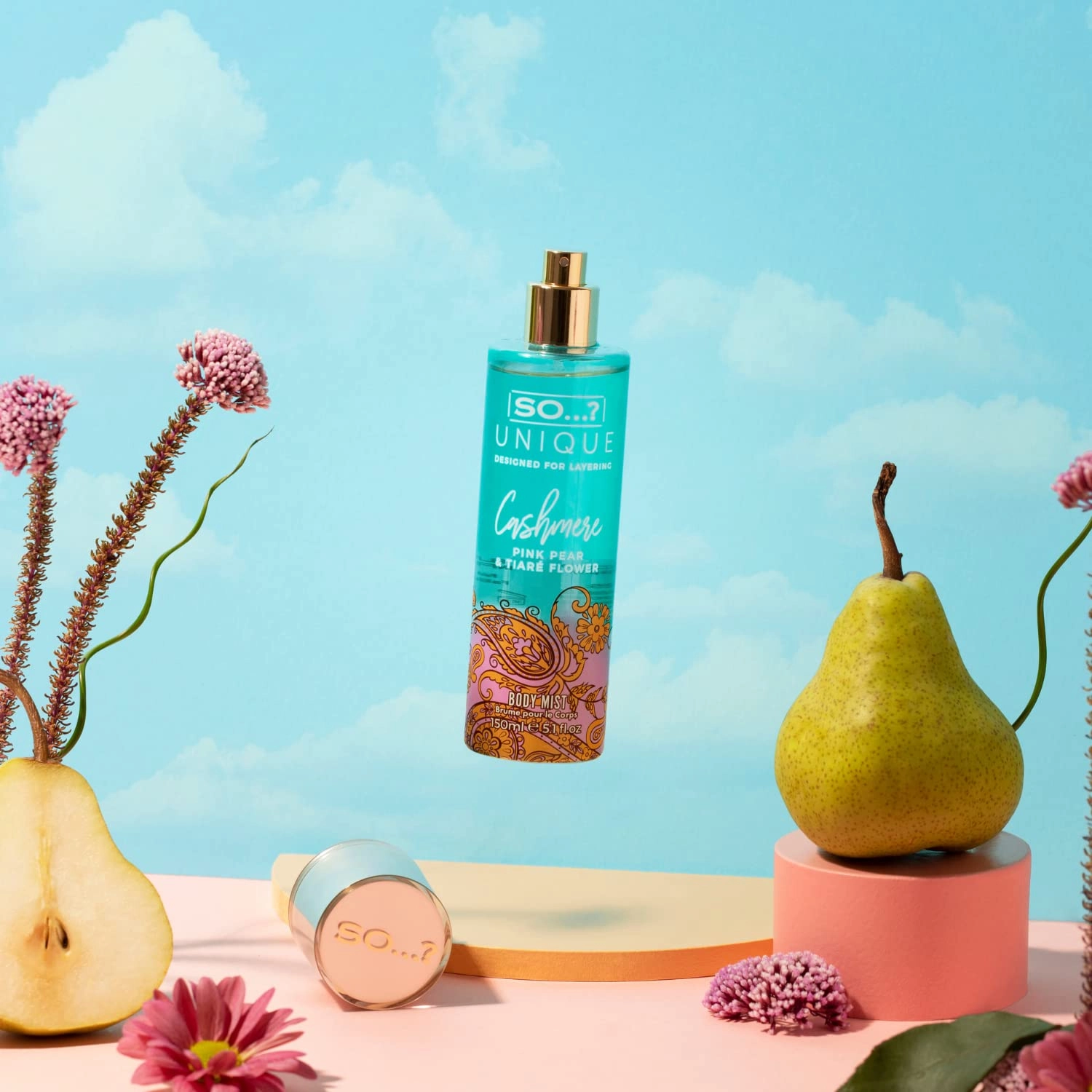 Unique Mini Mist Womens Gift Set - Body Mist 4 x 50ml.