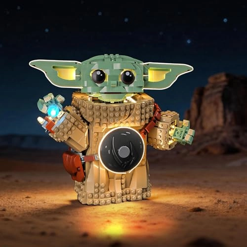 2.0 Light Kit Compatible with Lego Star Wars Grogu (Mandalorian Apprentice) 75446