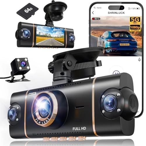 360 Dash Cam - 1080P*4 FHD