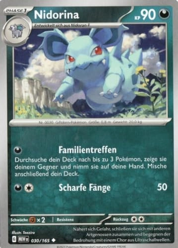 Nidorina MEW 030-151 - German