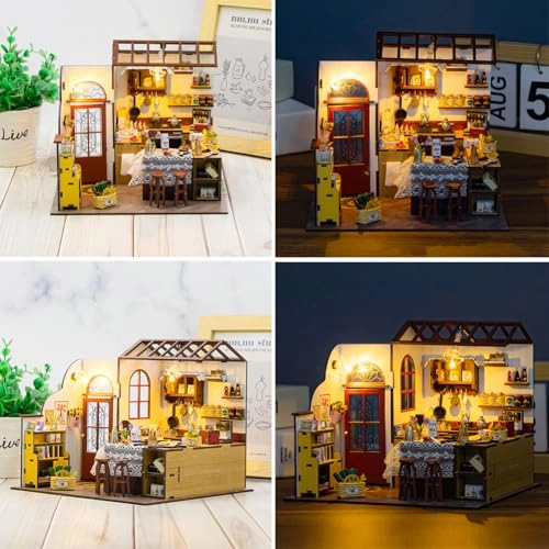 DIY Miniature House Kit - Bakery Shop
