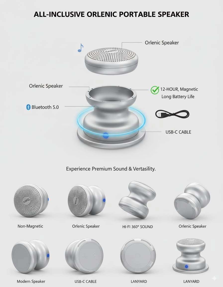 Portable Wireless Bluetooth Speaker