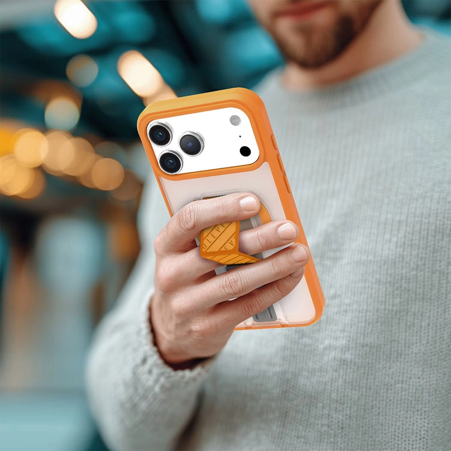 Morphix Cuero Gripstand Case for iPhone 17 Pro