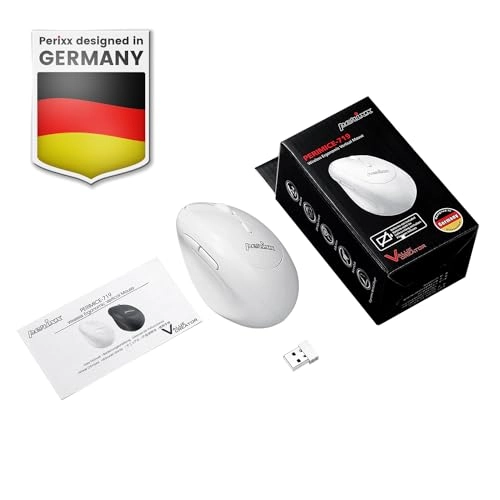 PERIMICE-719W Mini Vertical Mouse - USB