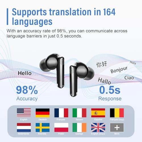 Translation Earbuds - 164 languages