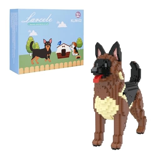 Micro Dog Building Blocks - German Shepherd Dog 1254 pcs