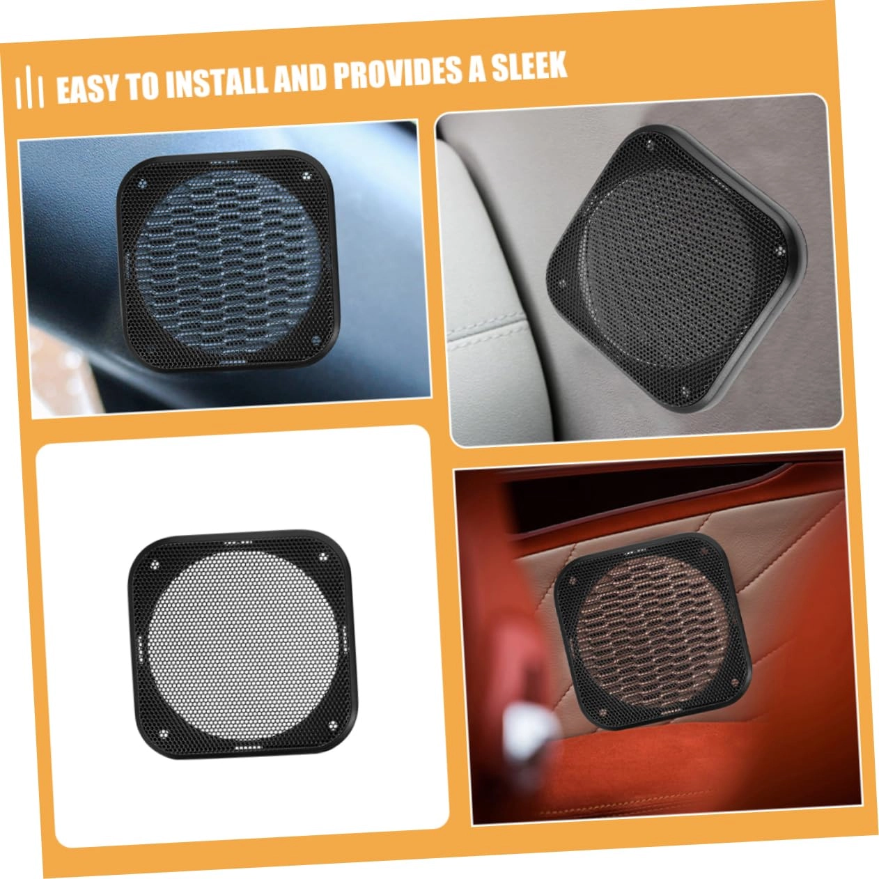 Speaker Grill Cover - 4 inch Square