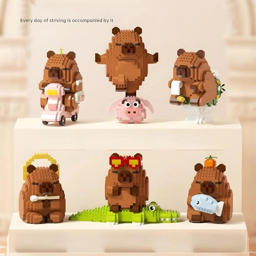 Capybara Building Block Set - Capybara 640 pcs