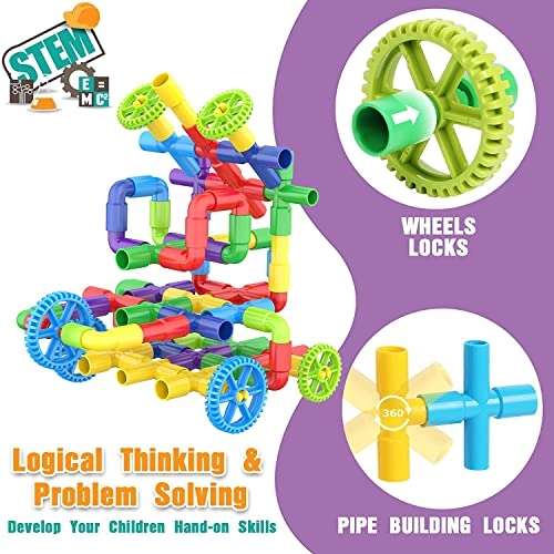 Pipe Puzzle - 75 pcs