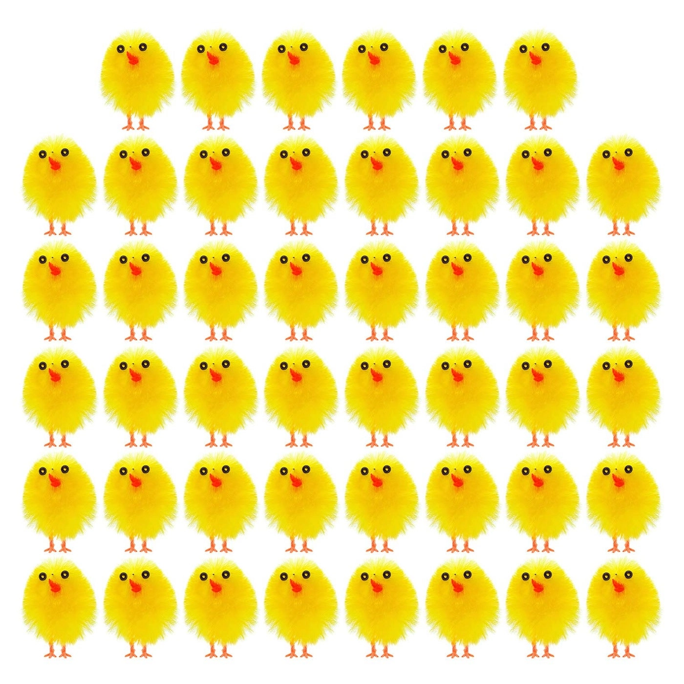 Tuparka Mini Easter Chicks - 46 Pcs Easter