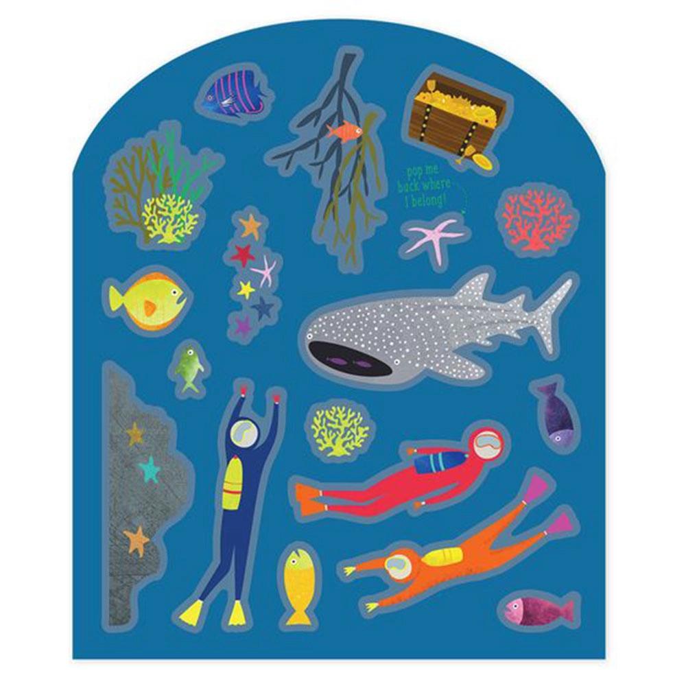 Deep Sea Sticker Book 50 pcs