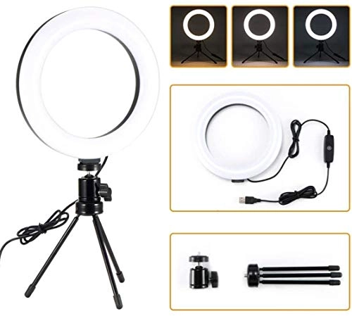 RGB Color Soft Ring Light - 26CM