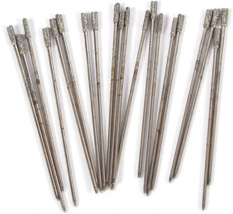 Lapidary Drill Bit - Diamond Powder 20pcs 1mm