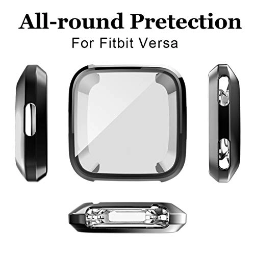 Watch Case for Fitbit Versa - Scratch-resistant Pink TPU