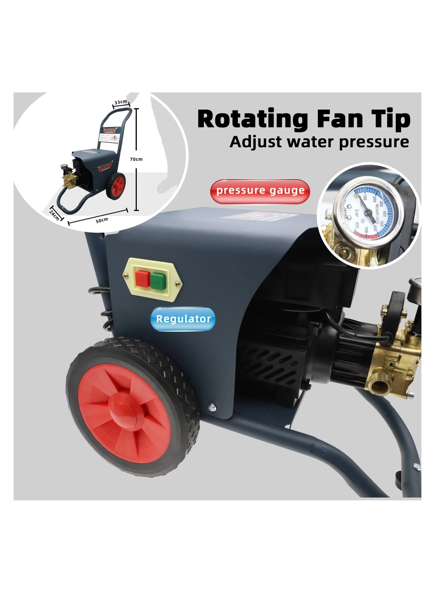 BN-HK70 - 3000W 300 Bar 8.5L/min