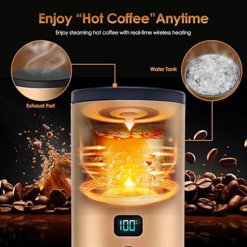 Portable Coffee Maker - 90 Milliliters NS/DG/Ground Coffee