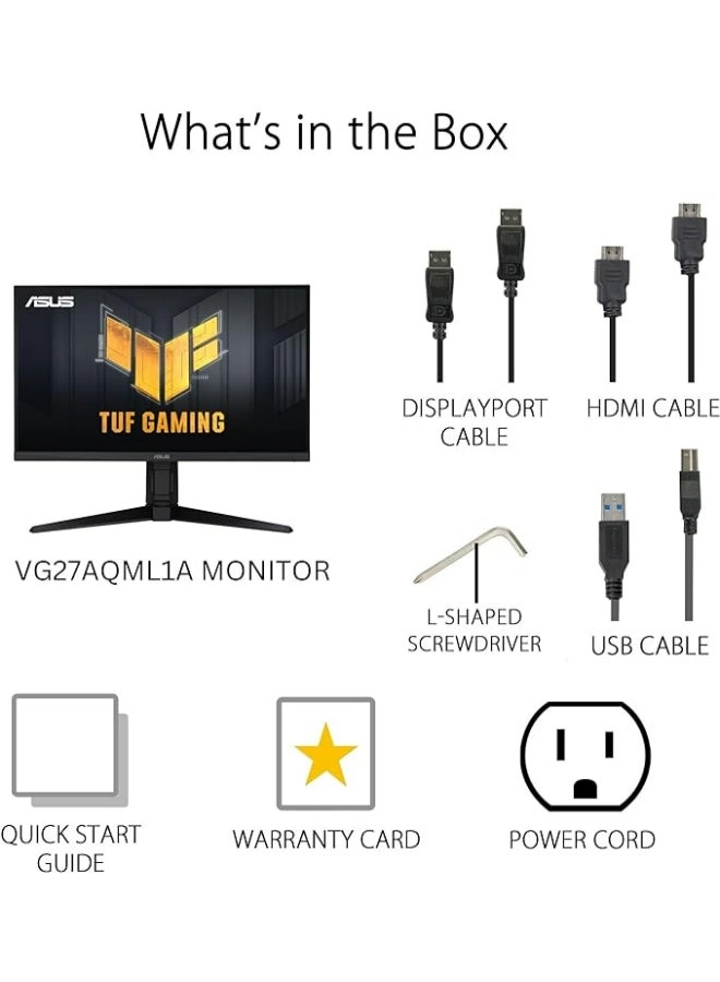 VG27AQML1A - 27 inch 2560 X 1440 pixels