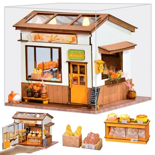 Miniature Wooden Dollhouse