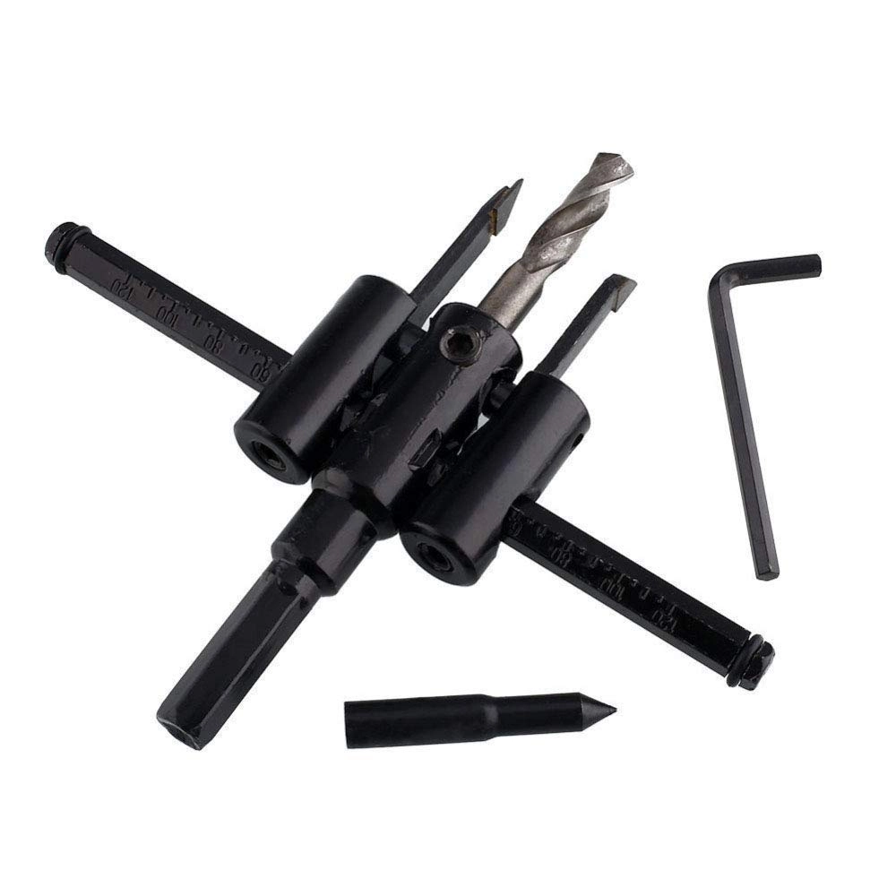 Circle Hole Cutter Set - 30-120 mm Woodworking