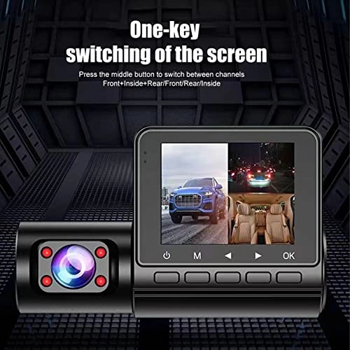 3 Channel Dash Cam - 1080P