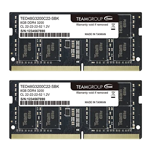 Team Group Elite - 16GB 3200MHz SODIMM 260-Pin DDR4