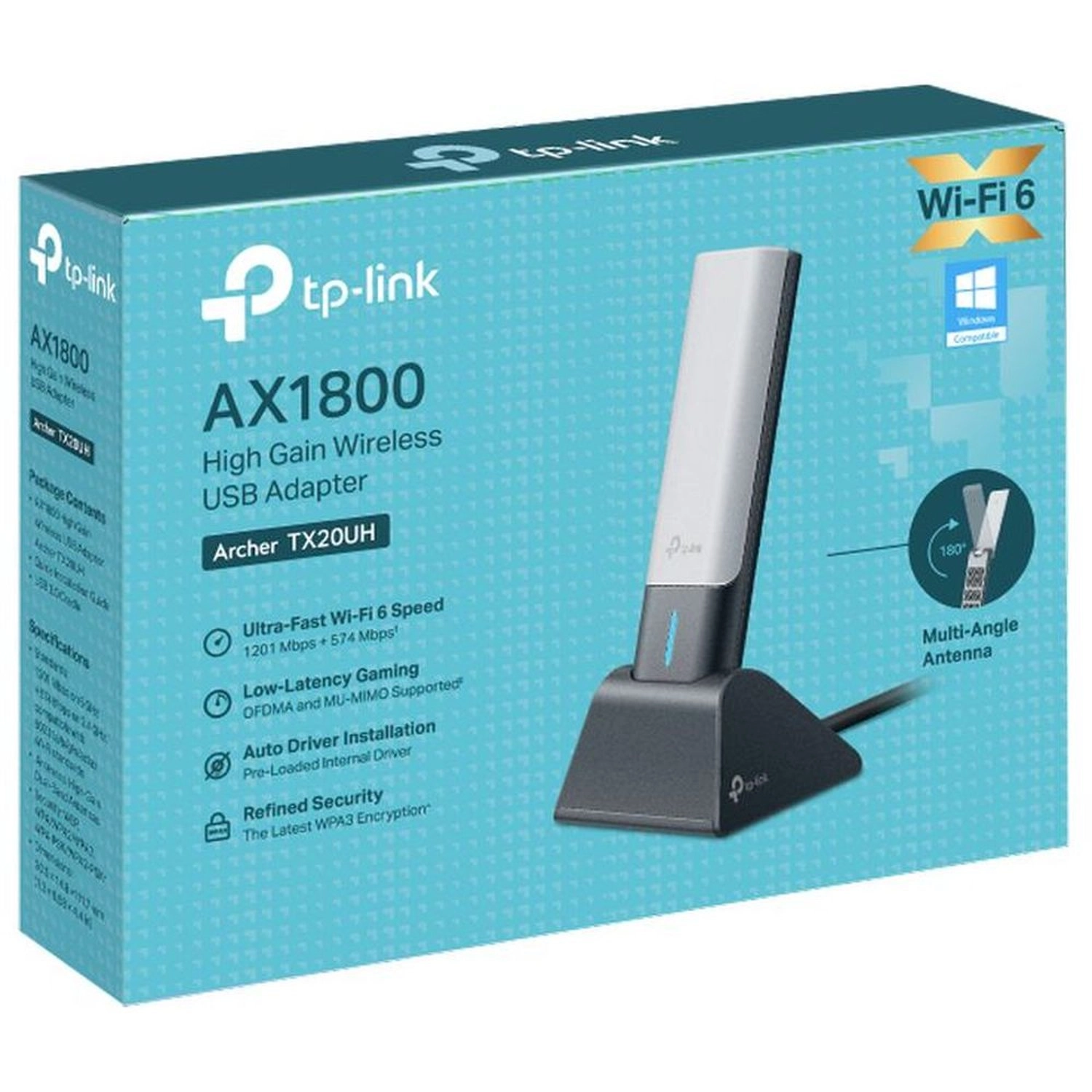 Archer TX20U Nano - Wi-Fi 6 USB Wireless