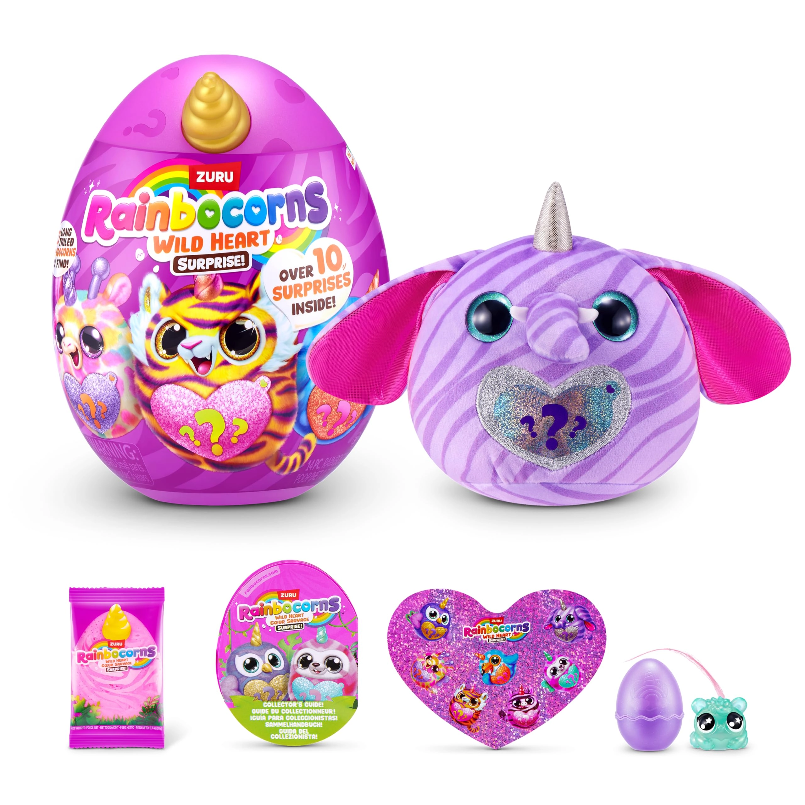 ZURU Elephant Wild Heart Surprise 14.8 cm Plush