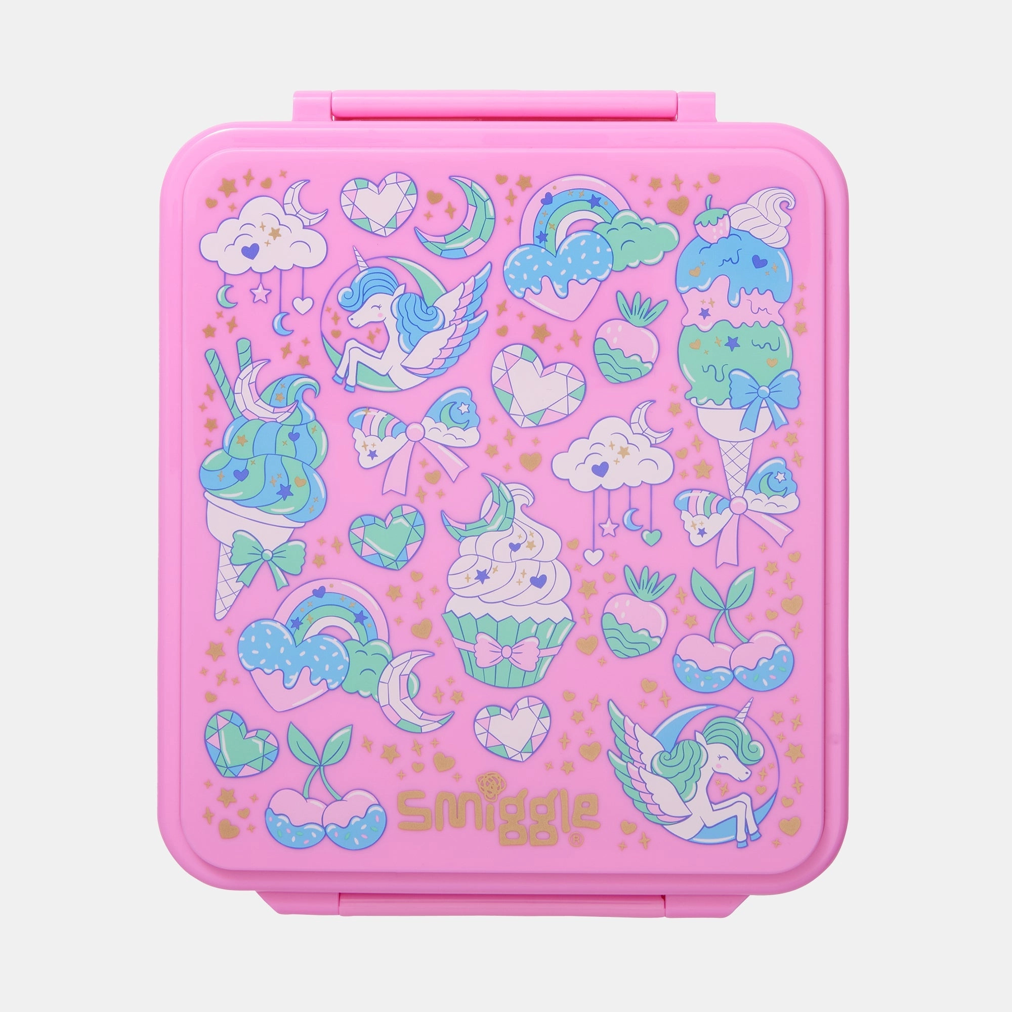 Smiggle Radiant Bento Lunchbox - Radiant 1460 Ml