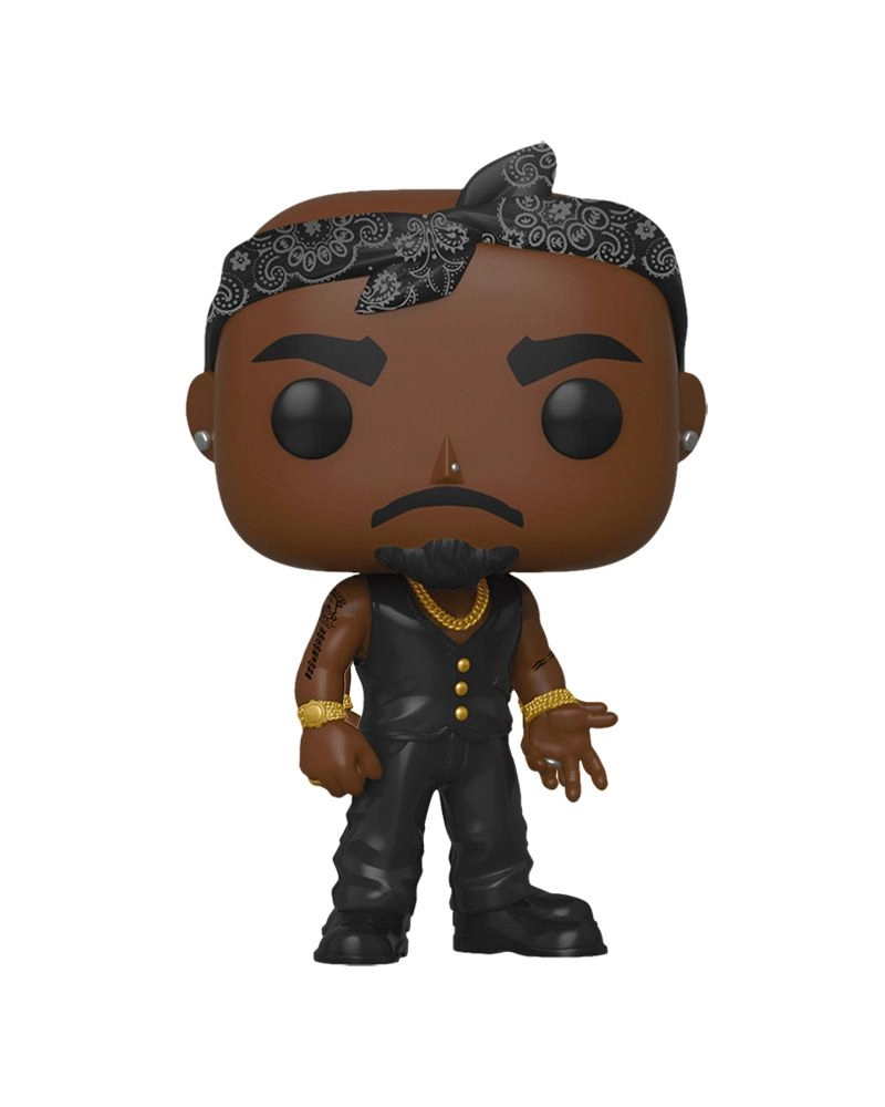 FUNKO Tupac - POP! Rocks - Vest with Bandana Vinyl Figure